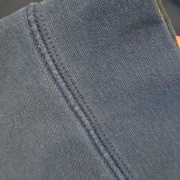 Spartina 449 "Charleston" Washed Dark Blue Sweatshirt - Picture 4 of 9